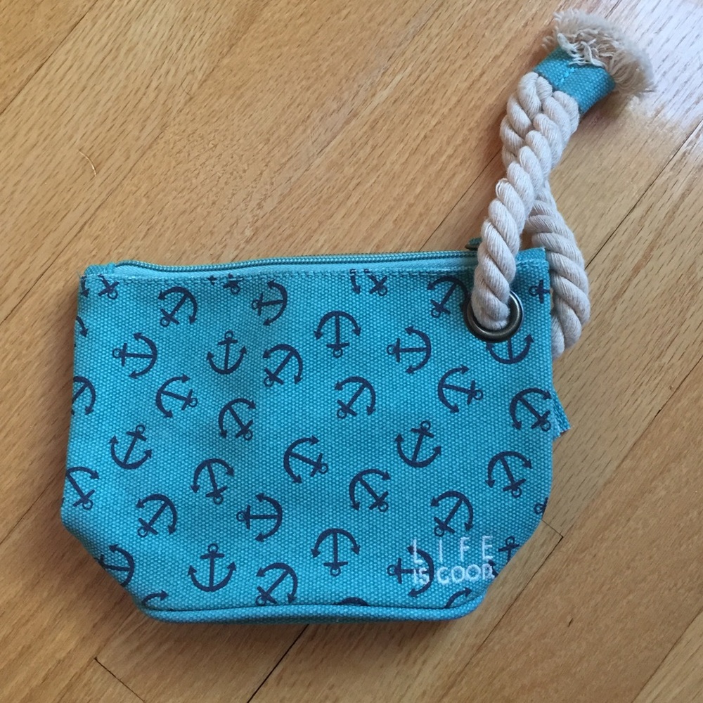 Life is Good Zipped Wallet